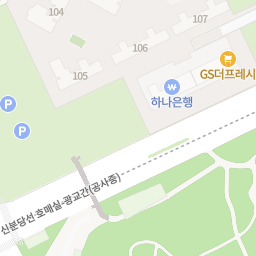화서역파크푸르지오-네이버-지도에서-수원코리아부동산위치-표시함